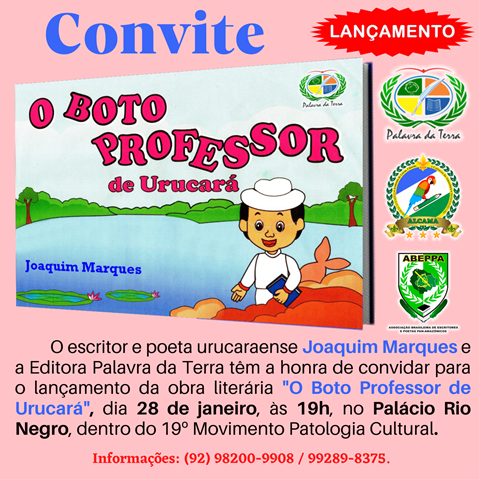 Escritor Joaquim Marques lança novo livro: é a literatura urucaraense em alta 4 Copia de 25 DE JULHO 2