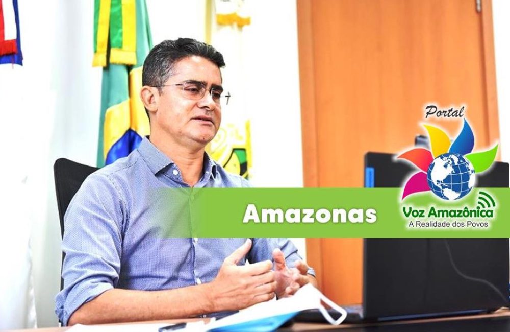 Prefeito David Almeida - Foto: Semcom / Divulgação/PVA