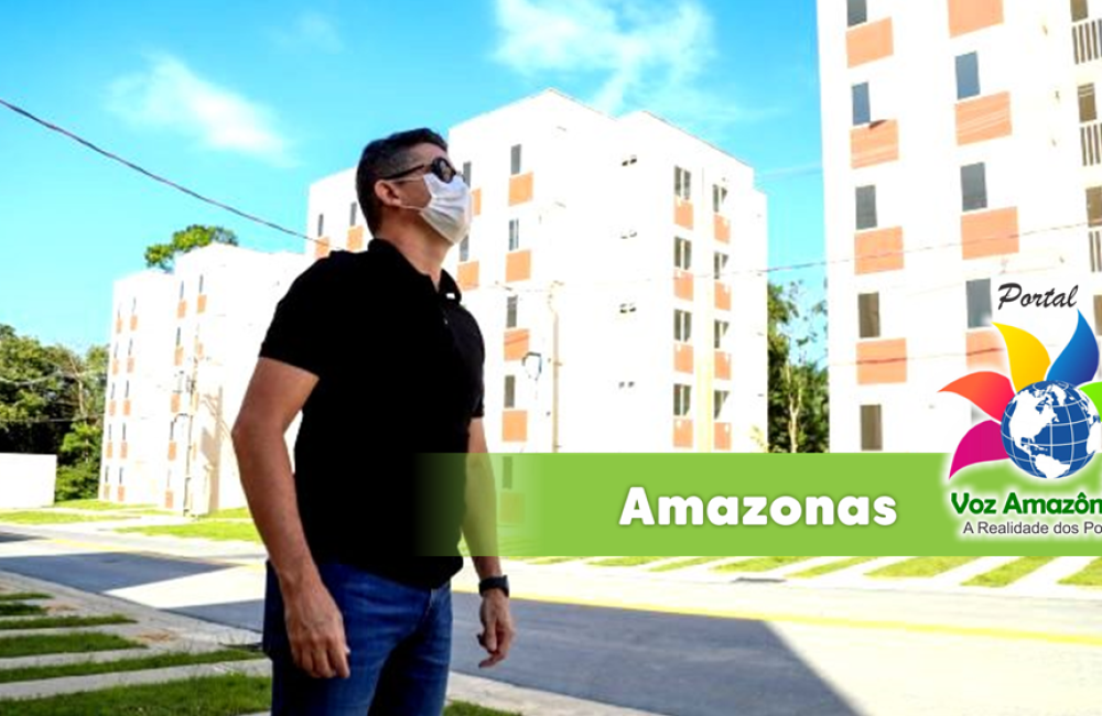 David Almeida, acompanhou nesta quinta-feira, 22/7, a vistoria aos apartamentos dos futuros moradores do conjunto Cidadão Manauara 2, etapa B. |  Foto: Divulgação/PVA.