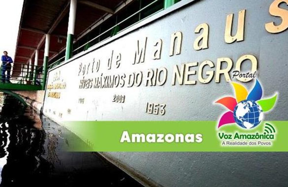 A previsão é que o Rio Negro atinja um valor próximo a 29,45 m. | Foto: Divulgação/PVA.